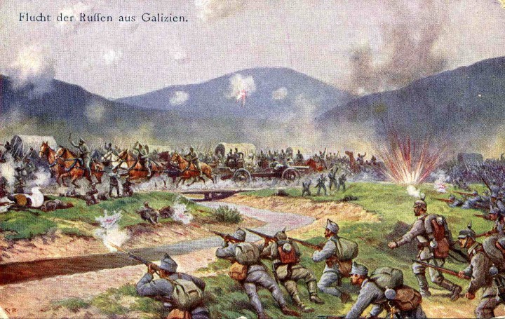 Attacco russo in Galizia Archivio E. Mastrociani F. Todero